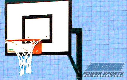 Mini-Basquete Conjugada com Trave para Futebol de Salão + acessórios para basquete + POWER SPORTS