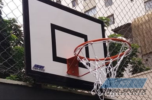 Tabela para Basquete Fibra de Vidro + acessórios para basquete + POWER SPORTS